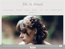 Tablet Screenshot of elleaunaturel.com